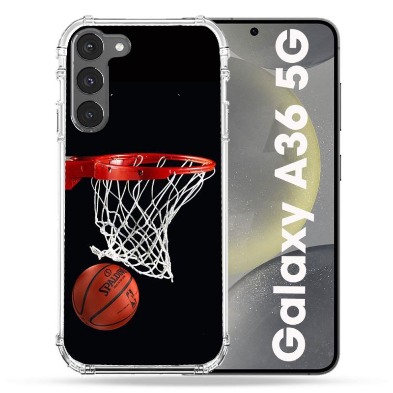 Coque Renforcée Pour Samsung Galaxy A36 5G Sport Basket Panier