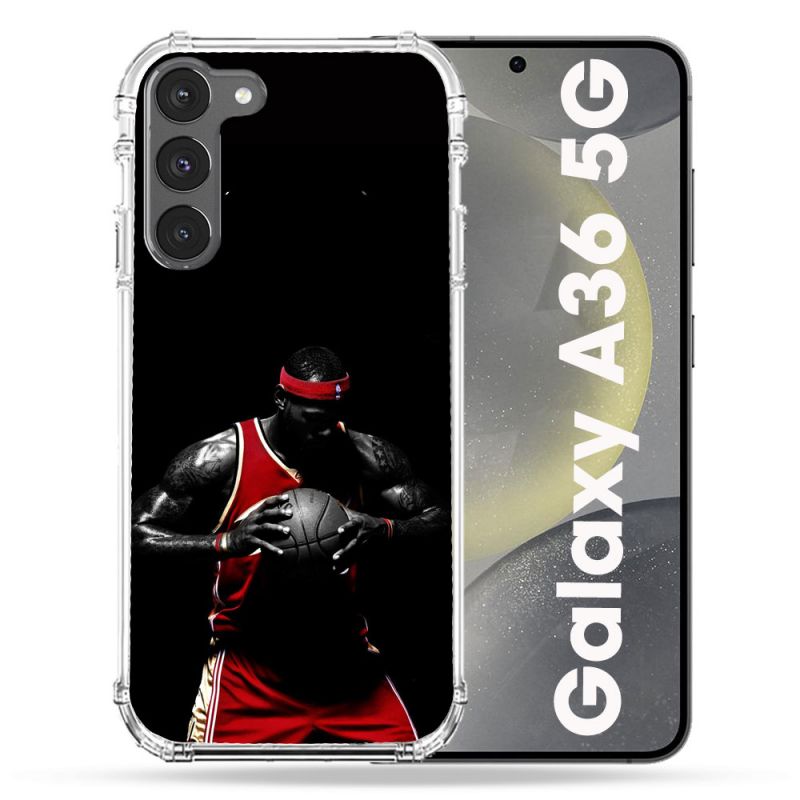 Coque Renforcée Pour Samsung Galaxy A36 5G Sport Basketeur