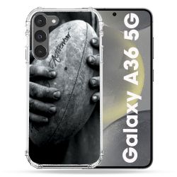 Coque Renforcée Pour Samsung Galaxy A36 5G Sport Rugby Ballon Vintage