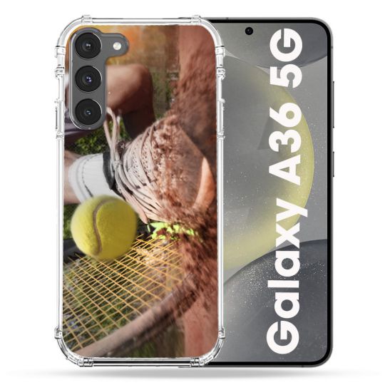 Coque Renforcée Pour Samsung Galaxy A36 5G Sport Tennis Glissade