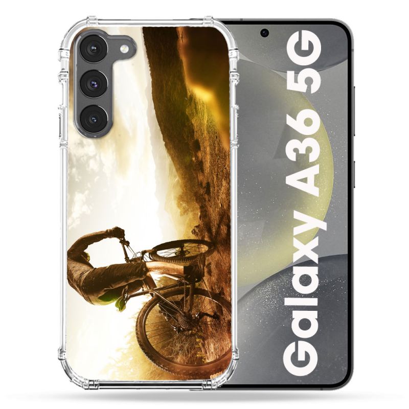 Coque Renforcée Pour Samsung Galaxy A36 5G Sport VTT Soleil