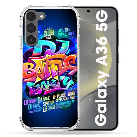 Coque Renforcée Pour Samsung Galaxy A36 5G Street Art Rap
