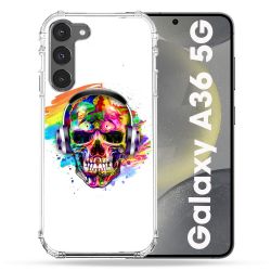Coque Renforcée Pour Samsung Galaxy A36 5G Tete de Mort Tag