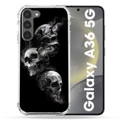 Coque Renforcée Pour Samsung Galaxy A36 5G Tete de Mort Triple
