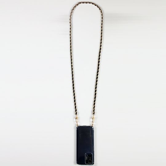 Coque Transparente Pour Samsung Galaxy A26 5G Lanière / Cordon Chaine suspendue Noir