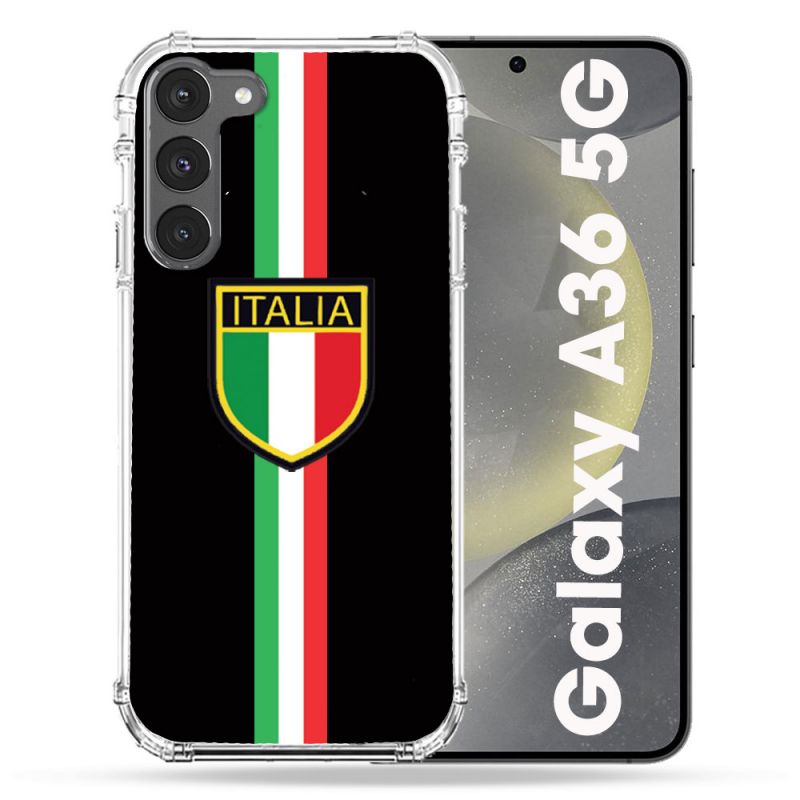 Coque Renforcée Pour Samsung Galaxy A36 5G Voyage Italie 3 Noir