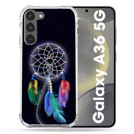 Coque Renforcée Pour Samsung Galaxy A36 5G Zen Attrape Reve Multicolore