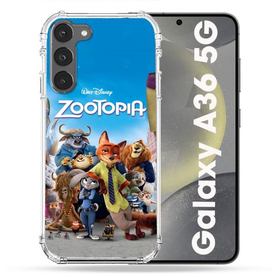 Coque Renforcée Pour Samsung Galaxy A36 5G Zootopia