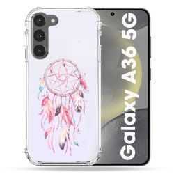 Coque Transparente Pour Samsung Galaxy A36 5G Attrape Reve Rose