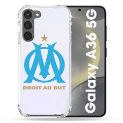 Coque Transparente Pour Samsung Galaxy A36 5G Foot Olympique Marseille OM