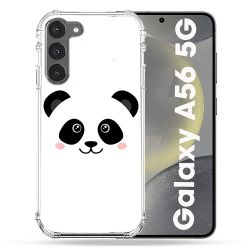 Coque Renforcée Pour Samsung Galaxy A56 5G Animal Panda Blanc