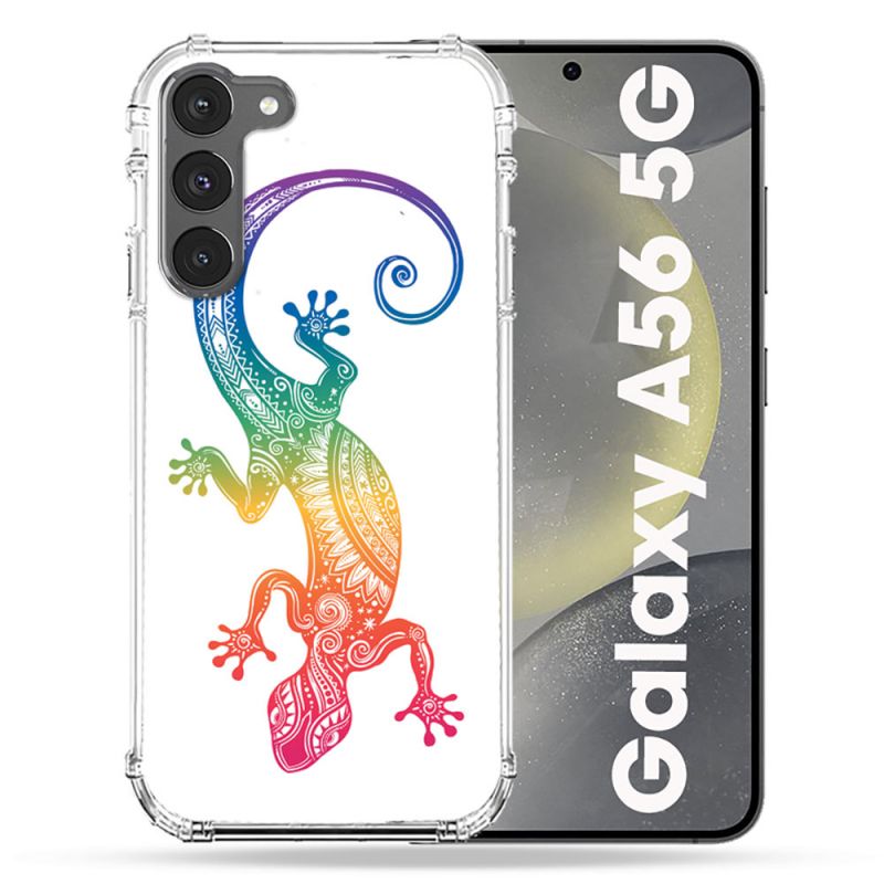Coque Renforcée Pour Samsung Galaxy A56 5G Animal Salamandre Color