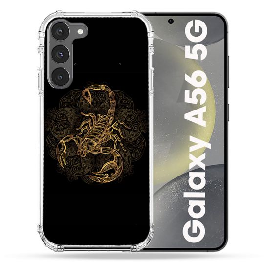 Coque Renforcée Pour Samsung Galaxy A56 5G Animal Scorpion Fresque