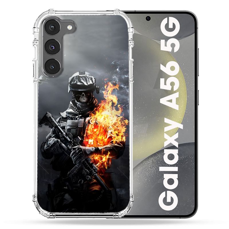 Coque Renforcée Pour Samsung Galaxy A56 5G Call Of Duty Squelette