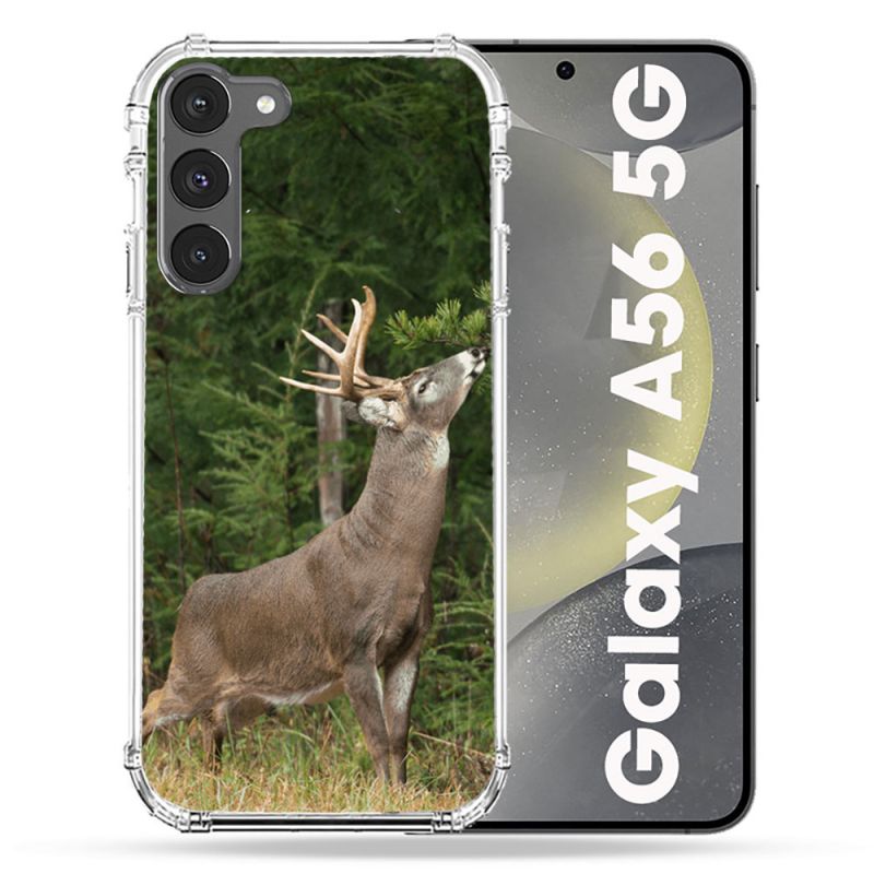 Coque Renforcée Pour Samsung Galaxy A56 5G Chasse Cerf