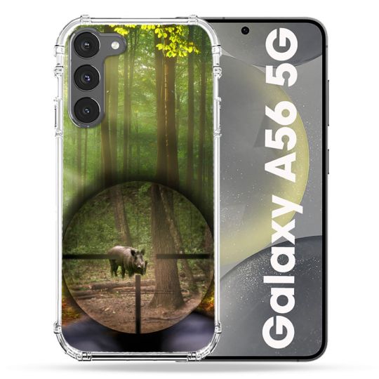 Coque Renforcée Pour Samsung Galaxy A56 5G Chasse Sanglier Viseur