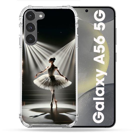 Coque Renforcée Pour Samsung Galaxy A56 5G Danseuse Lumière