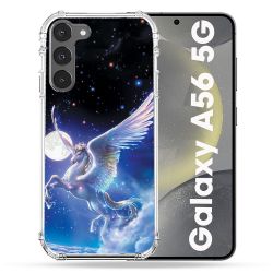 Coque Renforcée Pour Samsung Galaxy A56 5G Fantastique Licorne Céleste