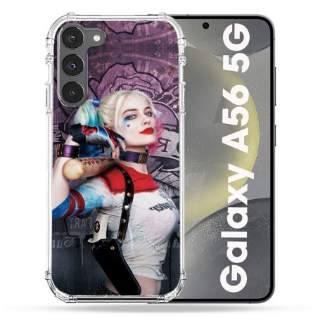 Coque Renforcée Pour Samsung Galaxy A56 5G Harley Quinn Batte