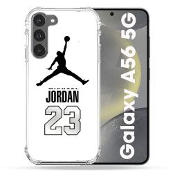 Coque Renforcée Pour Samsung Galaxy A56 5G Jordan 23 Blanc