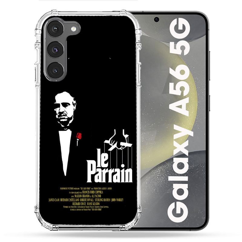 Coque Renforcée Pour Samsung Galaxy A56 5G Le Parrain Affiche