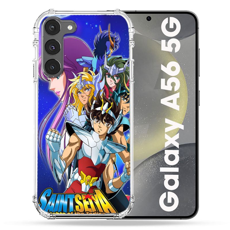 Coque Renforcée Pour Samsung Galaxy A56 5G Les Chevaliers Du Zodiaque