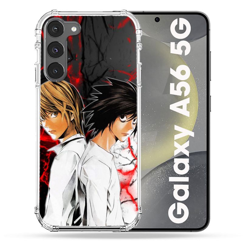 Coque Renforcée Pour Samsung Galaxy A56 5G Manga Death Note Duo