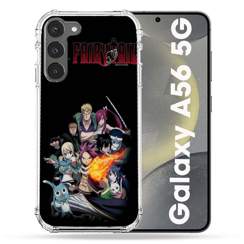 Coque Renforcée Pour Samsung Galaxy A56 5G Manga Fairy Tail Logo Team