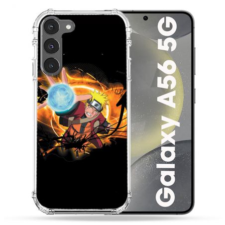 Coque Renforcée Pour Samsung Galaxy A56 5G Manga Naruto Noir