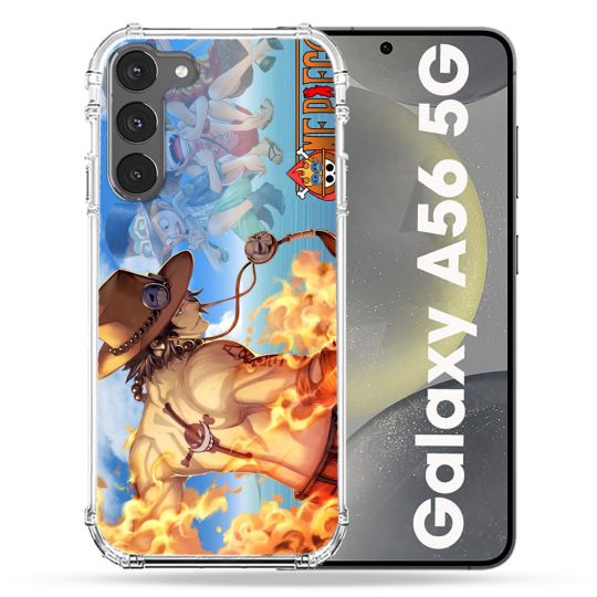 Coque Renforcée Pour Samsung Galaxy A56 5G Manga One Piece Ace Color