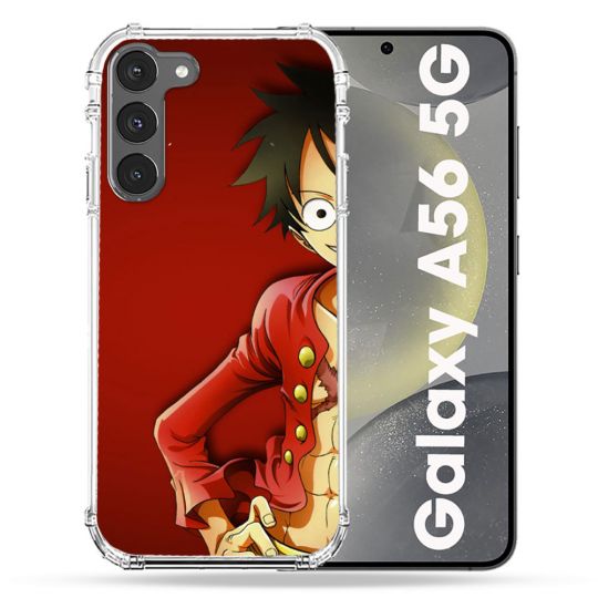 Coque Renforcée Pour Samsung Galaxy A56 5G Manga One Piece Luffy