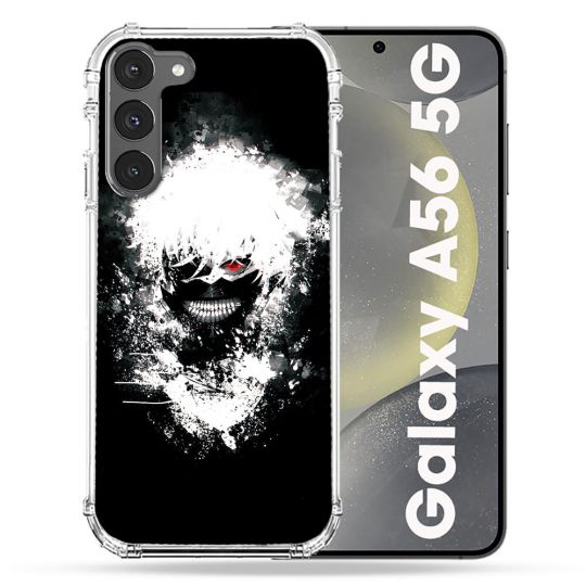 Coque Renforcée Pour Samsung Galaxy A56 5G Manga Tokyo Ghoul Kaneki Tag