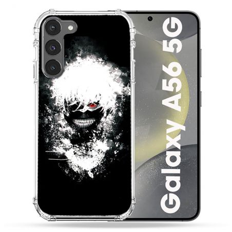 Coque Renforcée Pour Samsung Galaxy A56 5G Manga Tokyo Ghoul Kaneki Tag