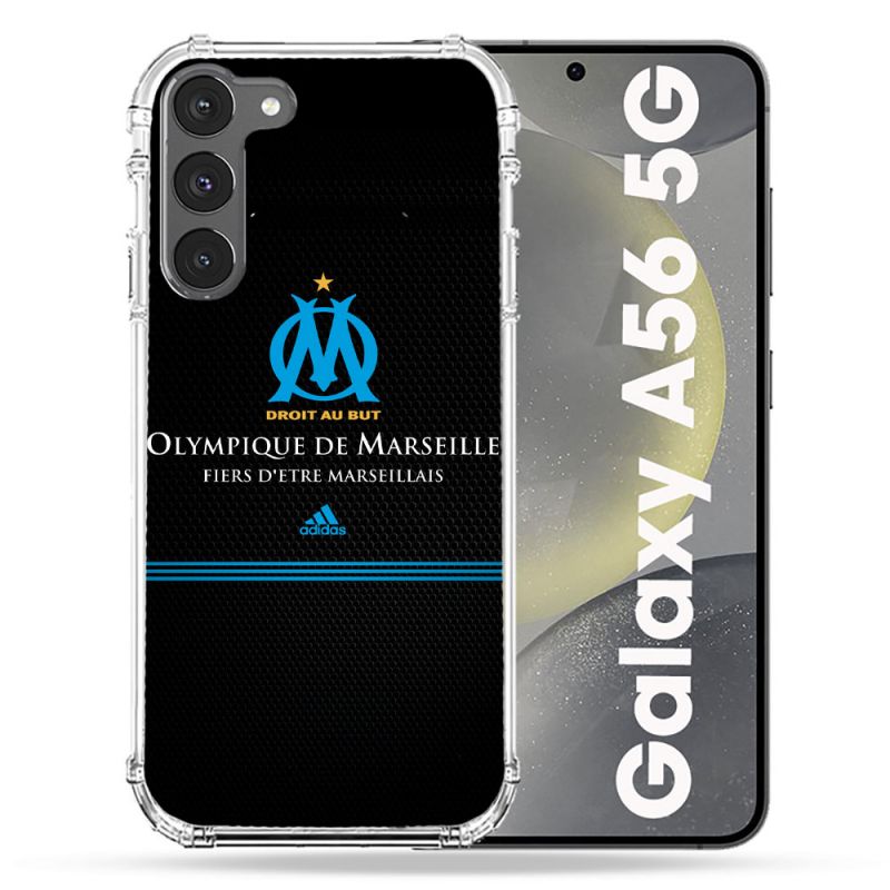 Coque Renforcée Pour Samsung Galaxy A56 5G Olympique Marseille OM Fier etre Marseillais