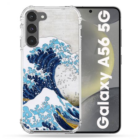 Coque Renforcée Pour Samsung Galaxy A56 5G Peinture La Grande Vague