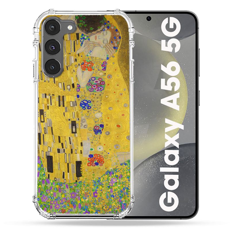Coque Renforcée Pour Samsung Galaxy A56 5G Peinture Le Baiser