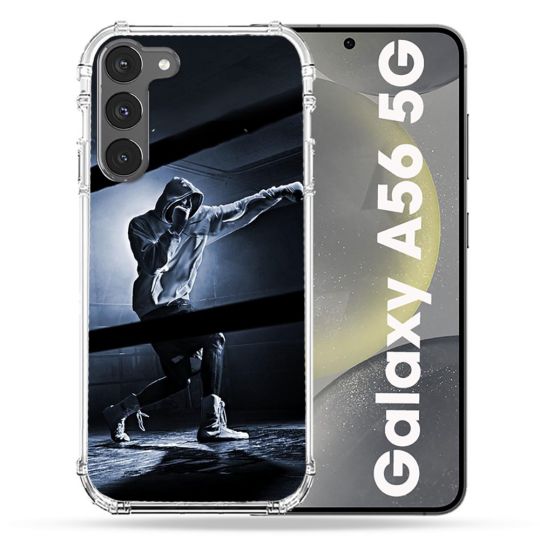 Coque Renforcée Pour Samsung Galaxy A56 5G Sport Boxe Poing