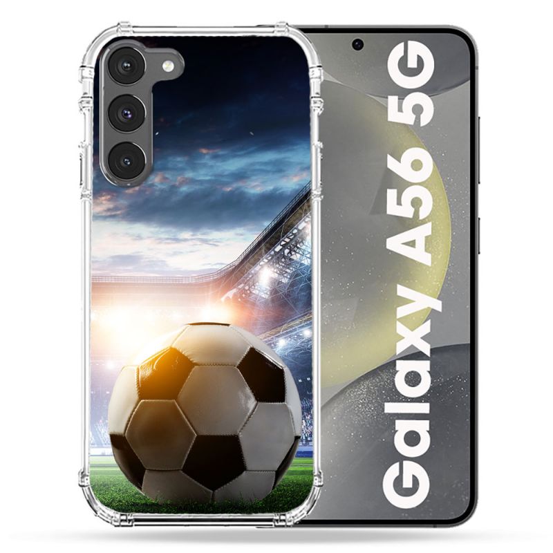 Coque Renforcée Pour Samsung Galaxy A56 5G Sport Football Stade