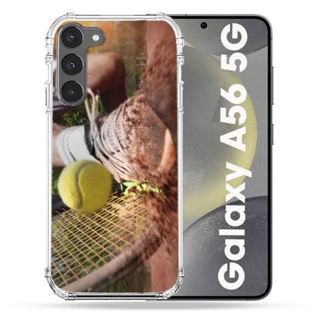 Coque Renforcée Pour Samsung Galaxy A56 5G Sport Tennis Glissade