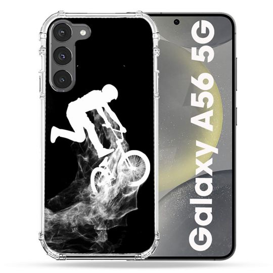 Coque Renforcée Pour Samsung Galaxy A56 5G Sport VTT Noir