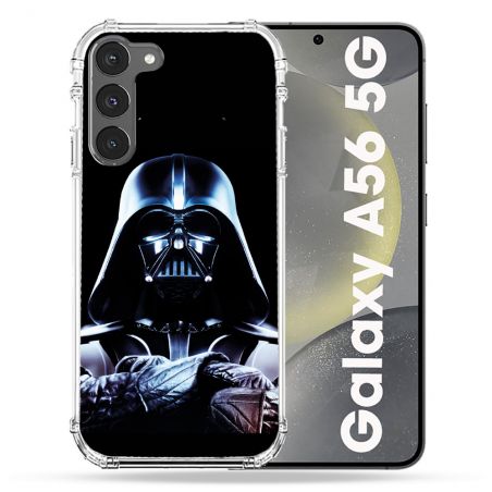 Coque Renforcée Pour Samsung Galaxy A56 5G Star Wars - Dark Vador Noir