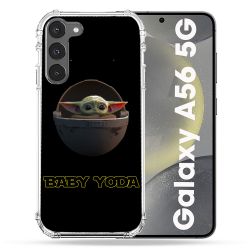 Coque Renforcée Pour Samsung Galaxy A56 5G Star Wars - Yoda bebe noir