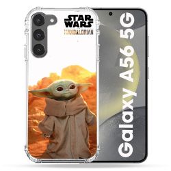 Coque Renforcée Pour Samsung Galaxy A56 5G Star Wars - Yoda bebe soleil
