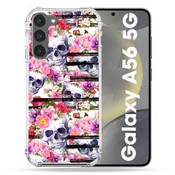 Coque Renforcée Pour Samsung Galaxy A56 5G Tete de Mort Pattern
