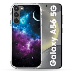 Coque Renforcée Pour Samsung Galaxy A56 5G Univers Bleu Violet