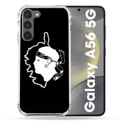 Coque Renforcée Pour Samsung Galaxy A56 5G Voyage Corse Noir