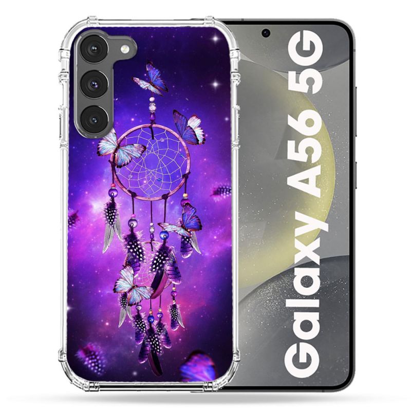 Coque Renforcée Pour Samsung Galaxy A56 5G Zen Attrape Reve Papillon