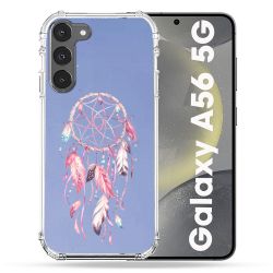Coque Transparente Pour Samsung Galaxy A56 5G Attrape Reve Rose