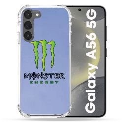 Coque Transparente Pour Samsung Galaxy A56 5G Monster Energy