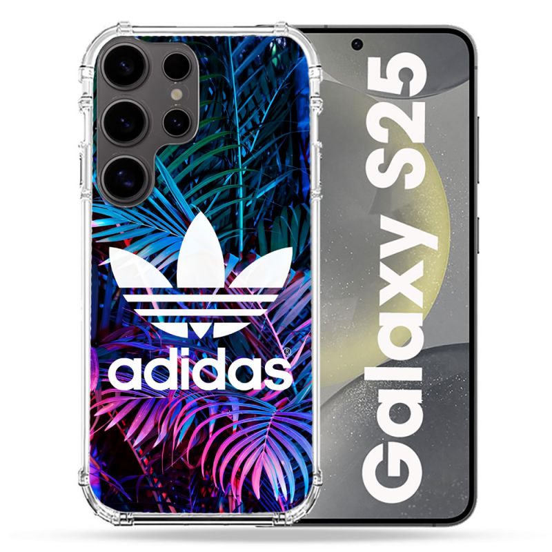 Coque Renforcée Pour Samsung Galaxy S25 Adidas Palmier